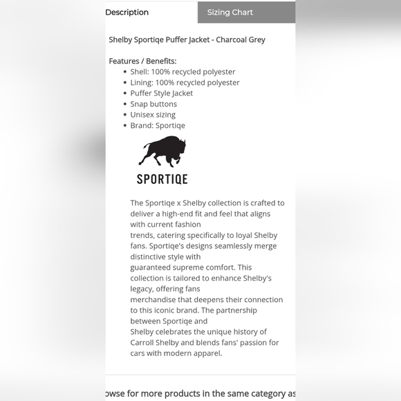 Stylish Men's Beige Puffer Jacket - Picture 15 of 15